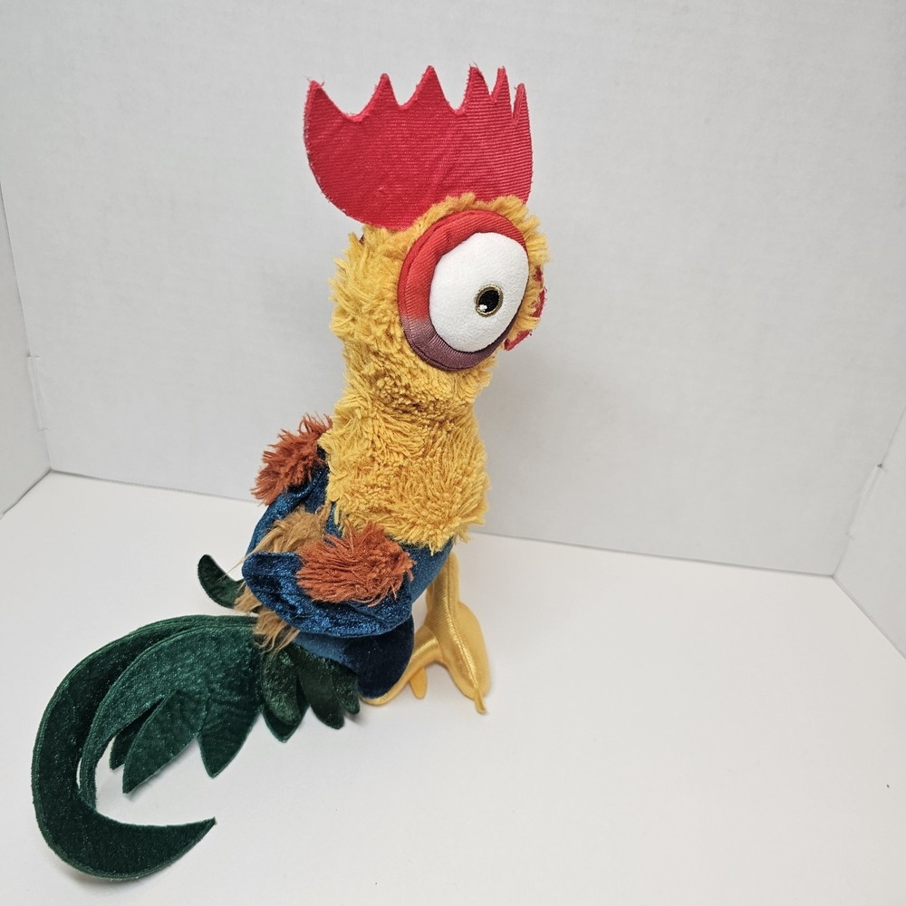 Disney Store Moana Hei Hei Chicken Rooster Plush Toy Stuffed Animal 12" - Picture 10 of 16